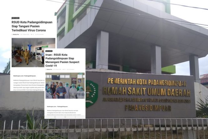 
					RSUD Psp Belum Siap Menerima Rujukan, Pasien PDP Covid-19 Asal Madina Diantar ke RS.GL. Tobing Deli Serdang