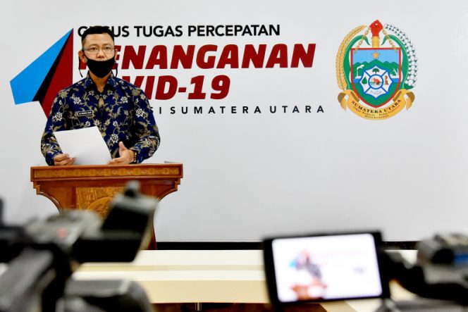 
					Gugus Tugas Covid-19 Sumut Pertimbangkan PSBB Jika Terjadi Lonjakan