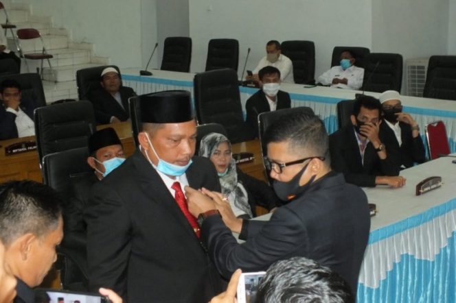 
					Ketua DPRD Madina Erwin E Lubis Lantik PAW PKB Ahmad Taufik Siregar, Sisa Masa Jabatan 2020 – 2024