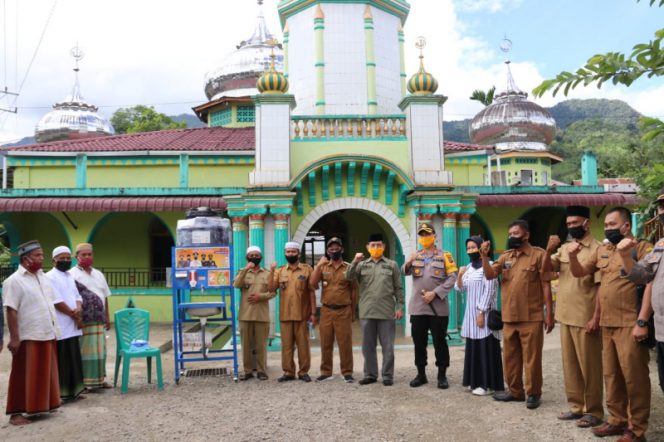 
					Bupati Tapsel Bersama Kapolres Ajak Masyarakat Untuk Jadi Jurkam Protokol Kesehatan