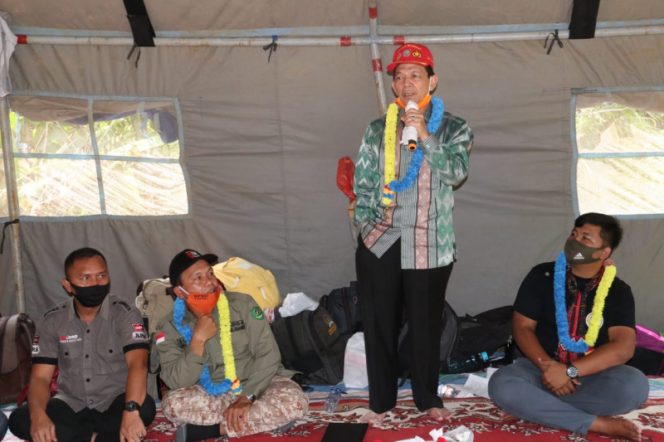 
					Bupati Tapsel Resmikan Nanggar Jati Camp 2020