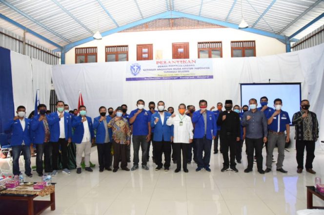 
					Bupati Tapsel Hadiri Pelantikan DPC GAMKI Tapsel Periode 2020 – 2023