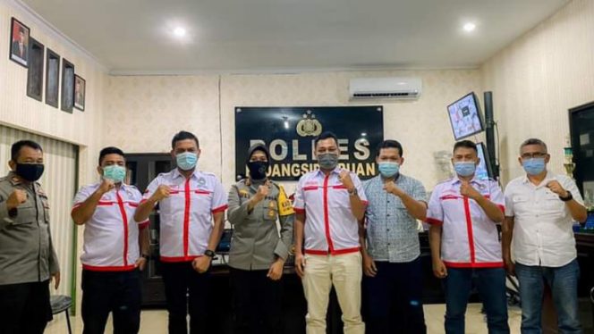 
					Pengurus Askot PSSI Padangsidimpuan Audensi Dengan Kapolres AKBP Juliani Prihartini SIK MH