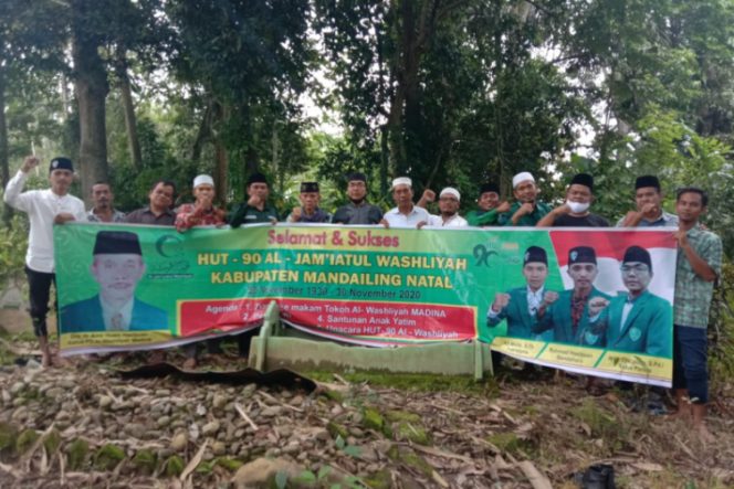 
					Maknai Historis Perjuangan di Milad – 90, Pengurus Al Washliyah Madina Gelar Ziarah Akbar