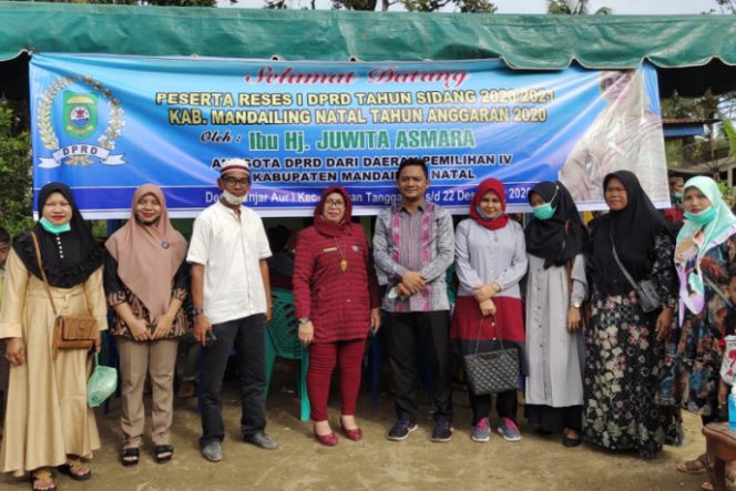 
					Serap Aspirasi Masyarakat Batahan Melalui DPRD Madina, Hj. Juwita Asmara Reses di Desa Banjar Aur