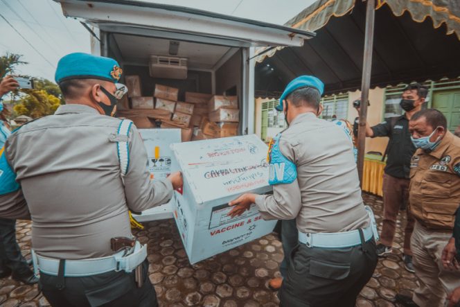 
					Sebanyak 3.120 Dosis Vaksin Covid-19 Tiba di Kota Padangsidimpuan