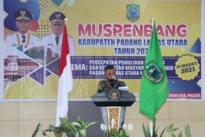 
					Gelar Musrenbang RKPD 2022, Bupati Paluta Andar Amin : Harus Konsisten Mewujudkan Visi Pembangunan