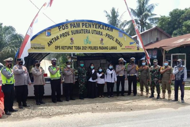 
					Pamatwil Polda Sumut Tinjau Pos Kegiatan KRYD Sumut – Riau