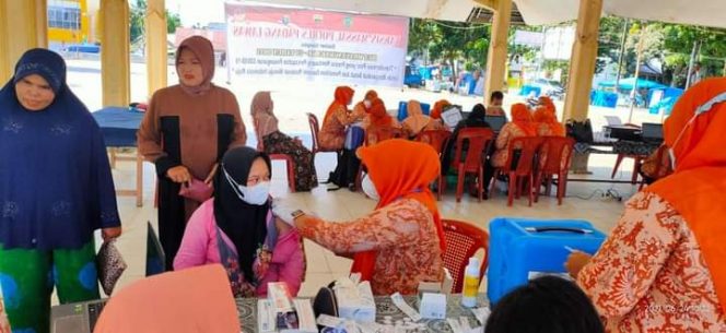 
					Hut Bhayangkara ke 75, Polres Palas Lakukan Vaksinasi di 17 Kecamatan