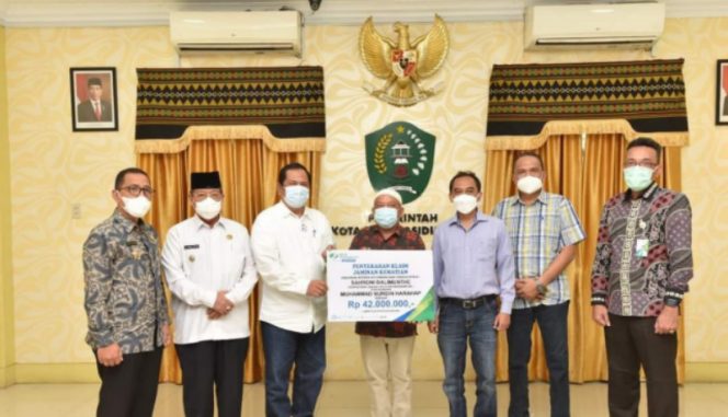 
					Walikota Padangsidimpuan Terima Audensi Direktur Umum BPJamsostek