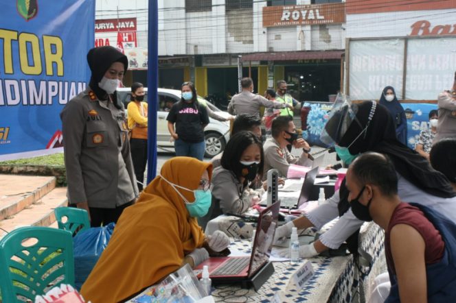 
					Polres Padangsidimpuan Gelar Kegiatan Gerai Vaksinasi Covid – 19 Polda Sumut