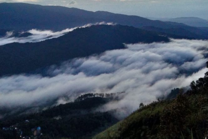 Pesona Selimut Kabut Bukit Runcing, Potensi Wisata Madina Yang Belum Terjamah