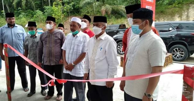 
					Wabub Resmikan Pertashop Pertama di Palas