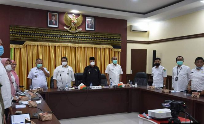 
					Wawakot Padangsidimpuan Ikuti Rakornas Pengendalian Inflasi Tahun 2021 Secara virtual