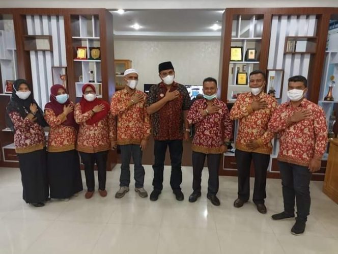 
					Bupati Mandailing Natal terima Audiensi Pengurus PPNI