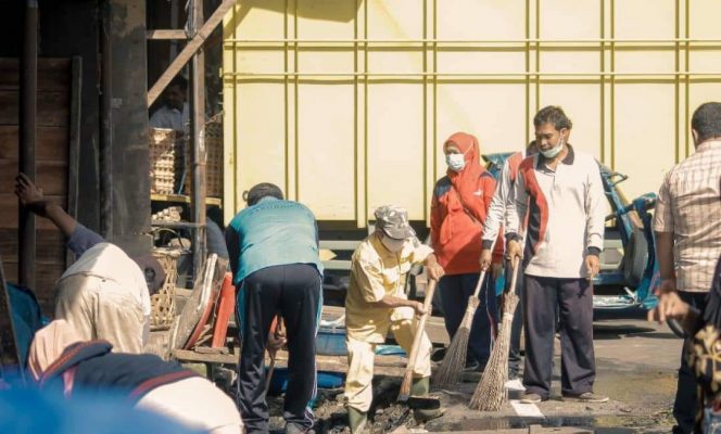 
					Pemko Padangsidimpuan Gelar Giat Jum’at Bersih Minggu Ke- III Seputaran Pasar Sagumpal Bonang   