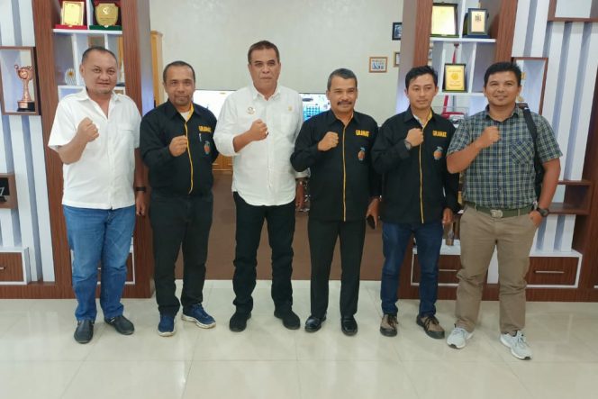 
					Bupati Jakfar Sukhairi Terima Audensi Caretaker Pengurus DPC. Granat Madina