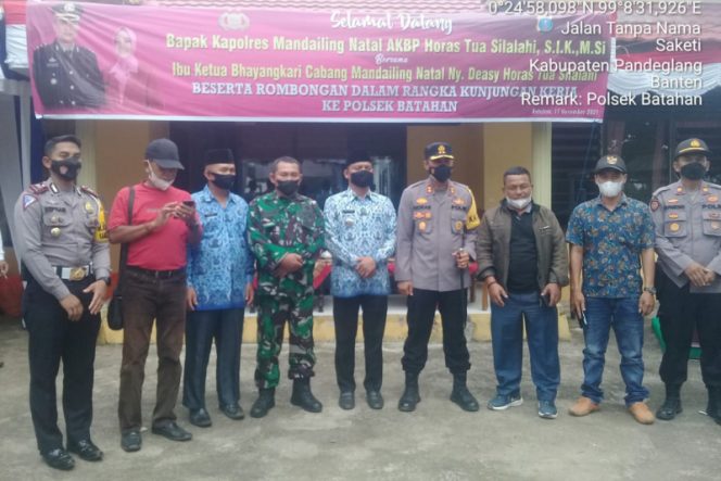 
					Capaian Vaksinasi Rendah, Kapolres Madina Perintahkan Kapolsek Batahan Turun Tangan