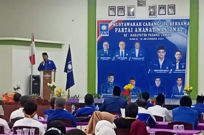 
					Ketua DPW PAN Sumut : Tangan Dingin Sahrun Hasibuan Bawa Partai PAN Raih 4 Kursi di DPRD Palas