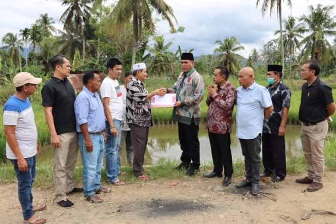 
					H. Riza Pahlevi Hibahkan Tanahnya Untuk Bangun Puskesmas 