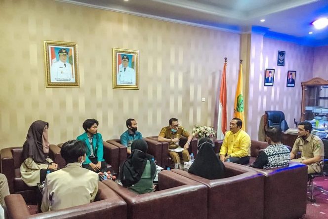 
					7 Mahasiswa Program Kampus Merdeka Sambangi Walikota Padangsidimpuan