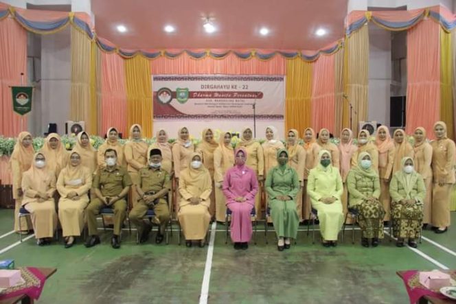 
					Mandailing Natal Peringati HUT ke 22 Darma Wanita Persatuan