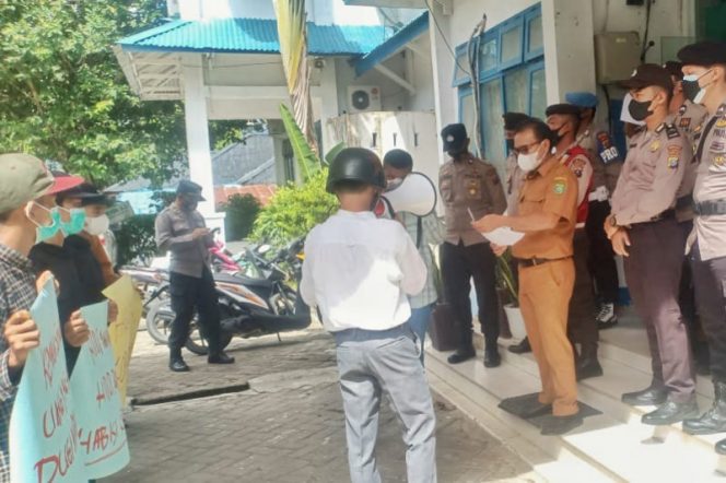 
					AMPUN Kembali Berdemo di Kantor Dinkes Madina