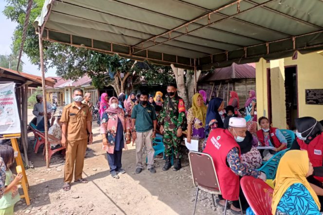 
					Bulan ini, Capaian Terget Vaksinasi di Kecamatan Sihapas Sudah 60 Persen