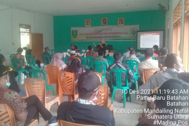 
					Kacabjari Natal Adakan Sosialisasi Sadar Hukum