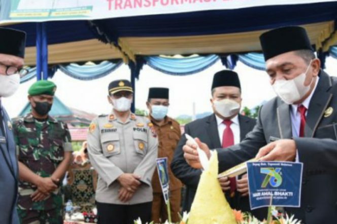 
					Bupati Tapsel Gelar Upacara Hari Amal Bhakti Ke- 76