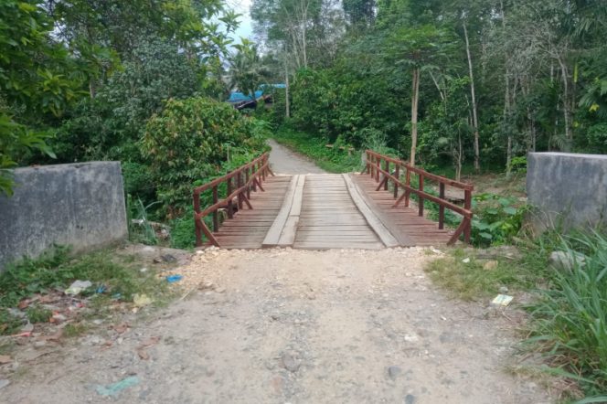 
					Jembatan Aek Sipulogos Dibangun, Masyarakat Ucapkan Terimakasih