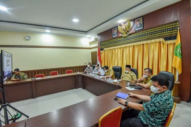 
					Walikota Padangsidempuan Ikuti RUPS- LB Bank Sumut Secara Virtual