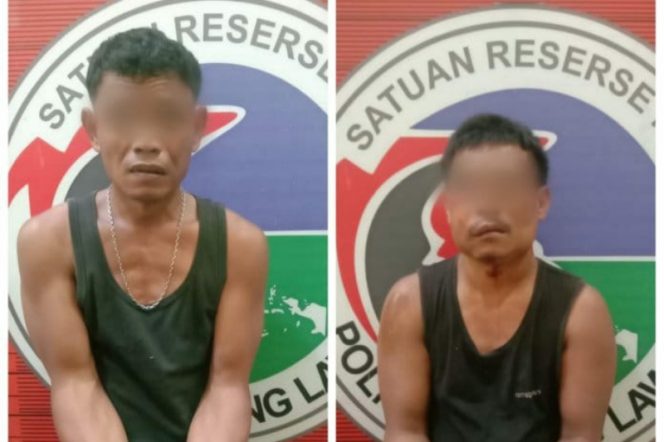 
					Satresnarkoba Polres Palas Tangkap 2 Pria Pengedar Narkoba