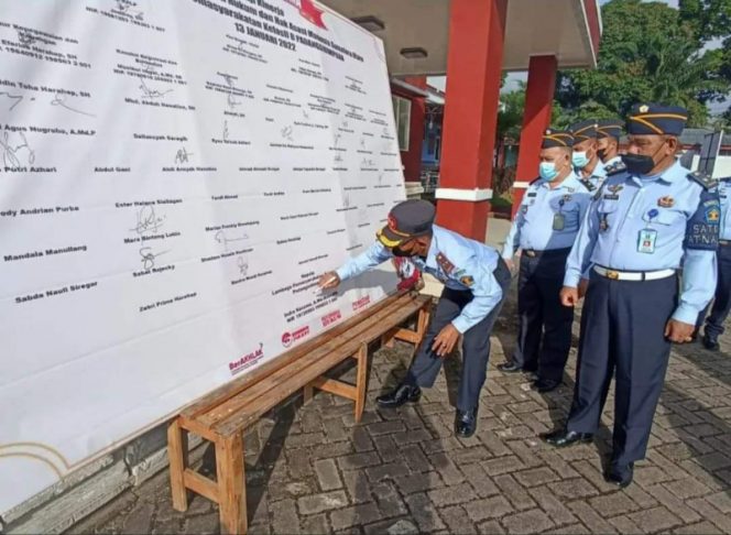 
					Lapas Kelas IIB Padangsidimpuan Deklarasi Komitmen Bersama Janji Kinerja Tahun 2022