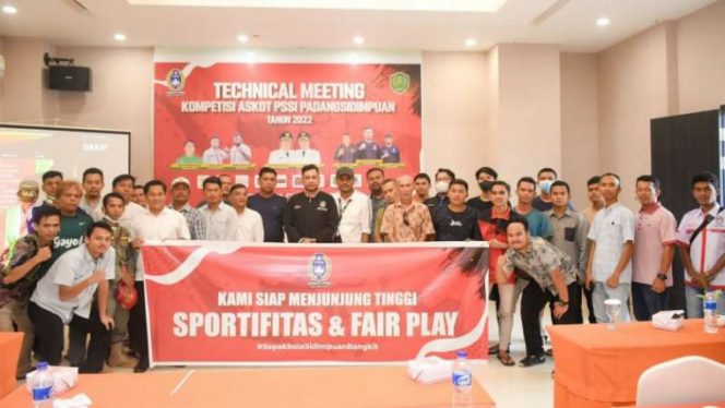 
					32 Klub Peserta Hadiri Technical Meeting Kompetisi PSSI Padangsidimpuan 2022