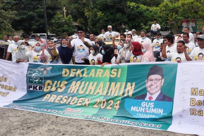 
					Mandailing Natal Deklarasikan Gus Muhaimin Capres Tahun 2024