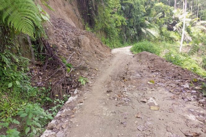 
					Baru Dua Bulan, Bangunan Rabat Beton Dana Pisew di Desa Aek Mata Retak Dan Tak Terawat