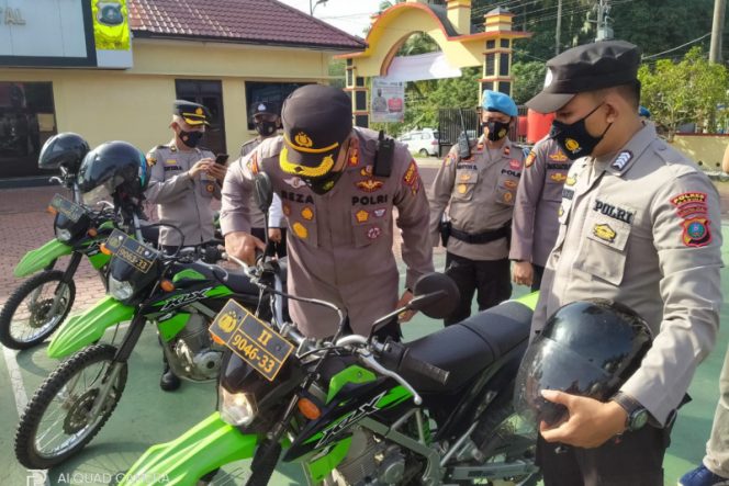 
					Maksimalkan Tugas Personil, Kapolres Madina Cek Kendaraan Dinas