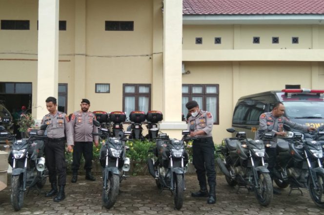 
					Dukung Operasional, Sat Sabhara Polres Palas Dapat Jatah Sepeda Motor