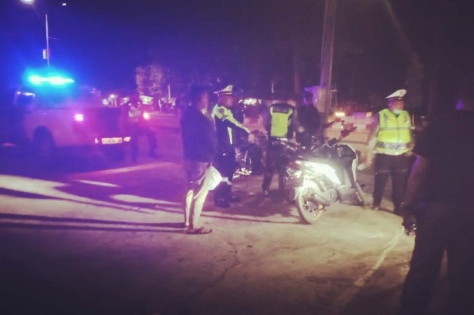 
					Belasan Sepeda Motor Balapan Liar Diamankan Polres Palas