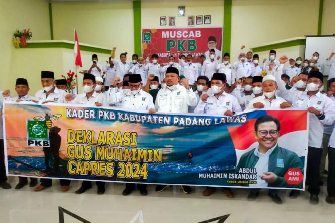 
					DPC PKB Palas Deklarasi Dukungan Gus Muhaimin Capres 2024.