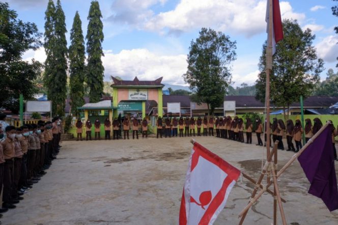 
					MTs N 6 Madina Gelar Persami, Pengukuhan Tanda Penggalang Ramu, Rakit Dan Terap