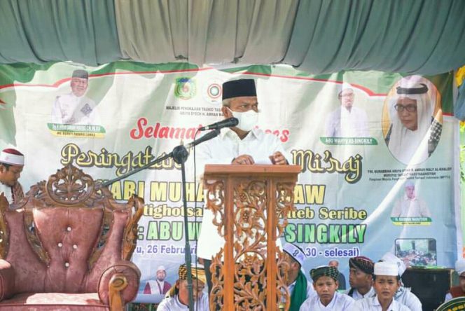 
					Pemkab Palas Peringati Isra’ Mi’raj 1443 H di Kecamatan Batang Lubu Sutam