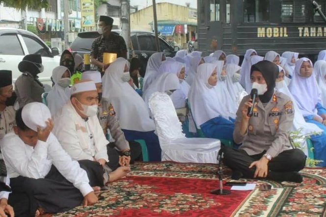 
					Polres Padang Sidempuan Gelar Peringatan Isra Mi’raj Nabi Muhammad SAW 1443 H