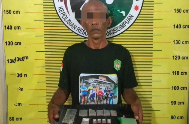 
					Miliki Sabu, MS Plontos Dibekuk Sat Resnarkoba Polres Padang Sidempuan