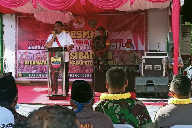 
					Hadiri Peresmian Kampung Pancasila, Sekda Minta Harus Terus Dikembangkan Di Wilayah Tapsel