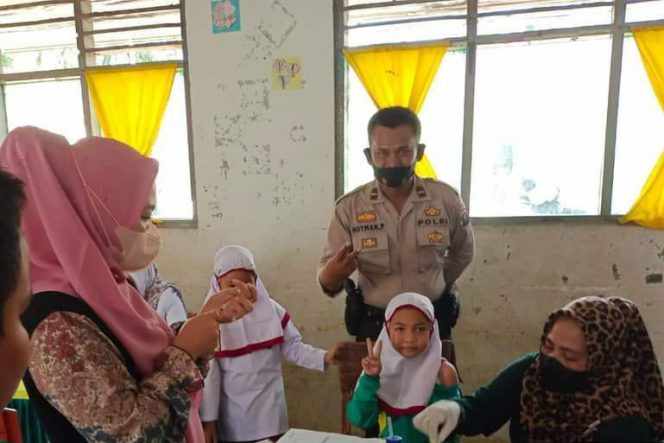 
					Polres Padangsidimpuan Gencar Lakukan Vaksinasi Anak Usia 6 – 11 Tahun