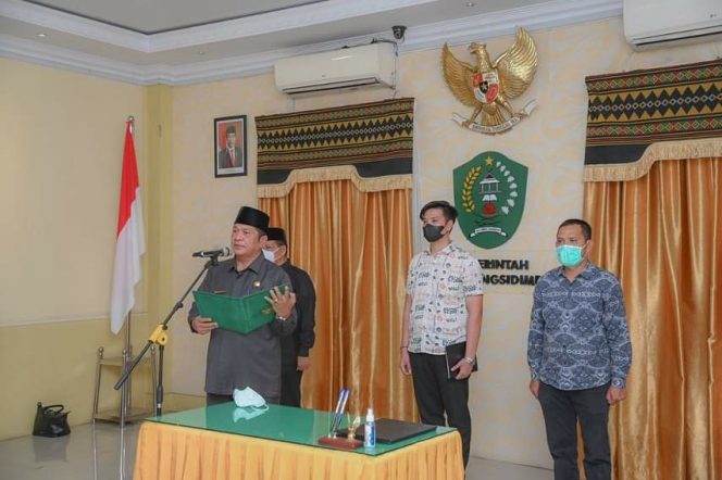 
					Lantik Pejabat Eselon III dan IV, Wali Kota Irsan Berpesan Jaga Integritas Dan Jaga Kejujuran