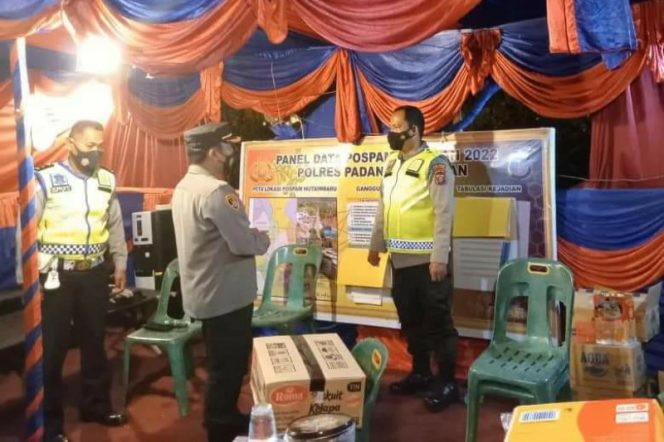 
					Wakapolres Padang Sidimpuan Tinjau dan Cek Kesiapan Pospam Hutaimbaru