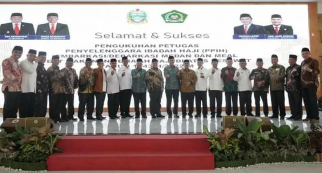 
					Kakan Kemenag Palas Hadiri Pengukuhan Petugas Penyelenggara Ibadah Haji